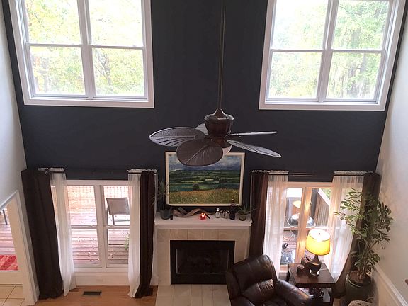 Large windows throughout