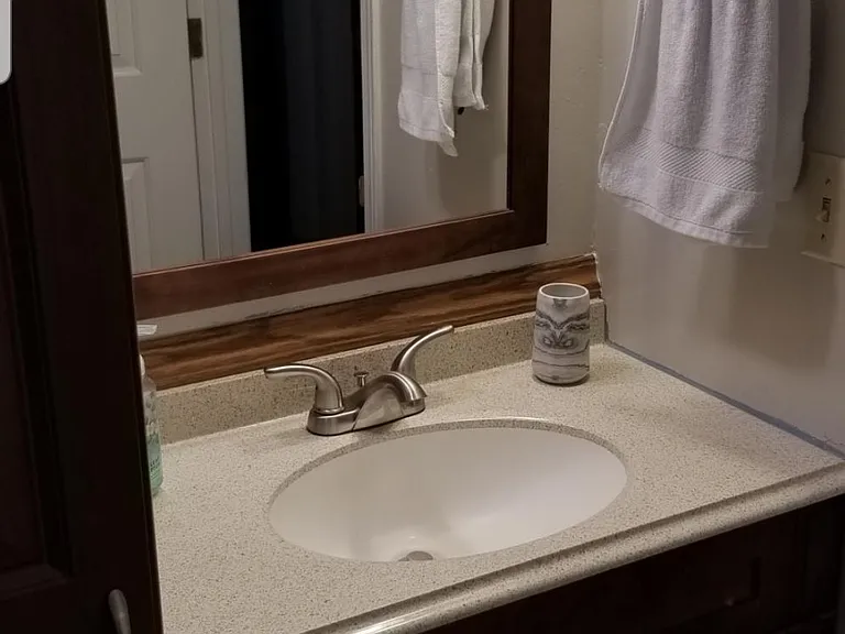 vanity area first floor bathroom
