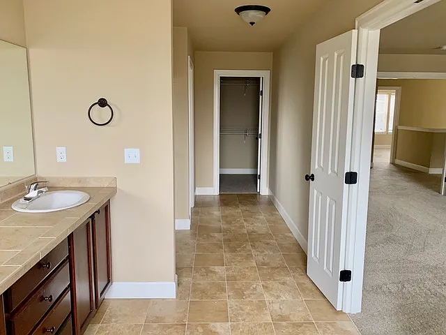 Master Bath + closet