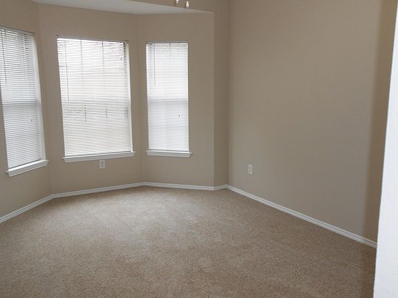 Master bedroom bay window