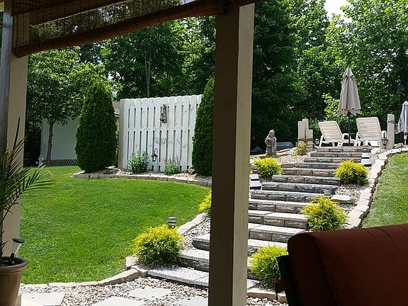 Steps to pool