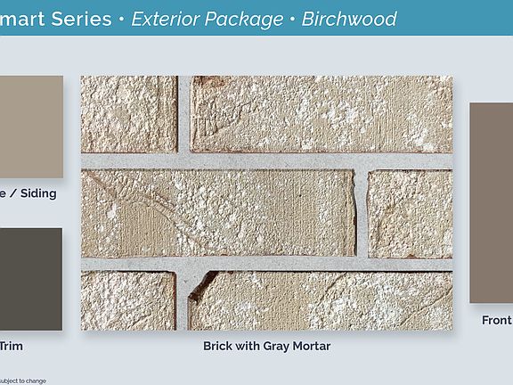 Dallas Smart Series Birchwood Exterior Package