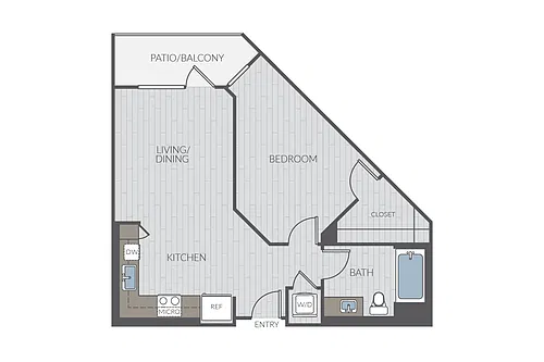 Floor plan Plan 1G