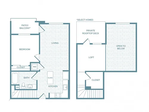 Floor plan A07L