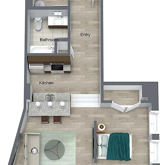 Newberry Lofts on 6th — Photo 46