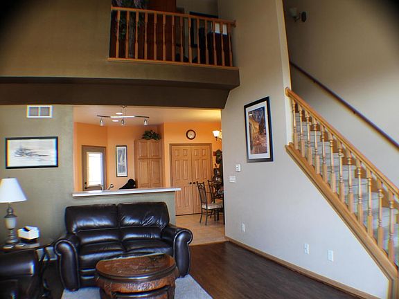 Loft and open staircase
