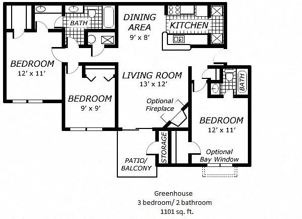 Floor plan Greenhouse
