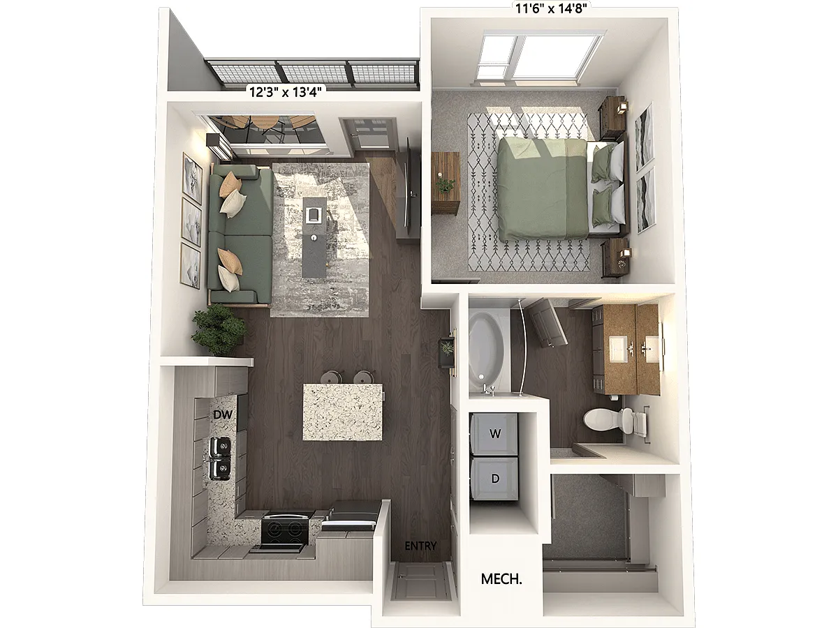 Floor plan A2-678-G