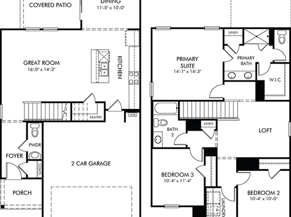 Dallas Plan, Cedar Shoals – Heritage Collection
