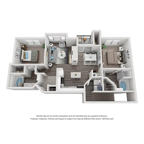 Floor plan B1