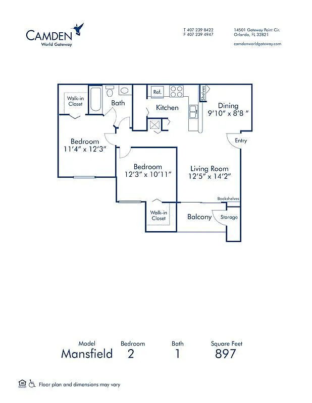 Floor plan Mansfield