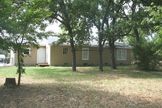 back of property