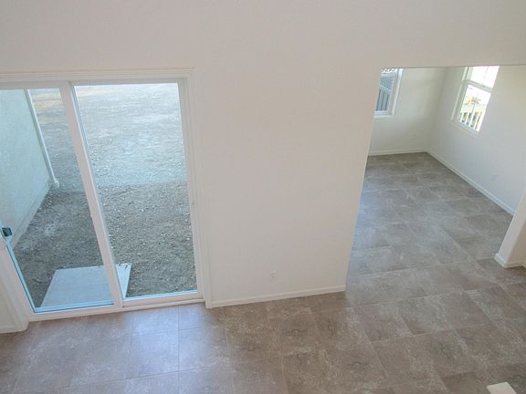 View to side patio and den/office