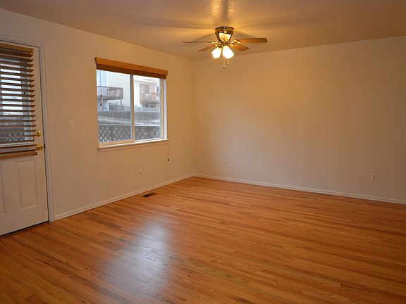 Refinished wood floors