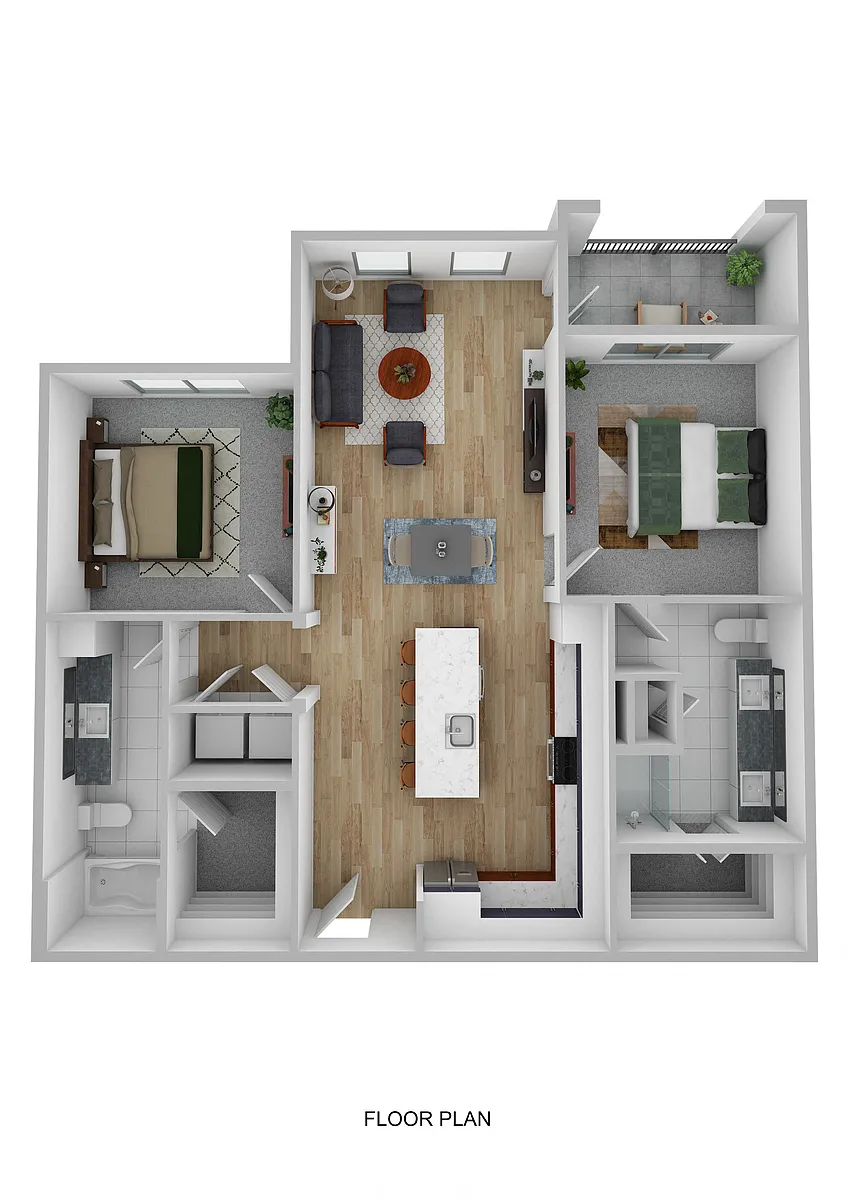 Floor plan B3
