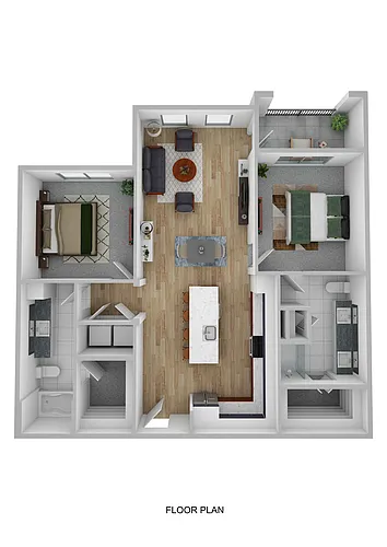 Floor plan B3