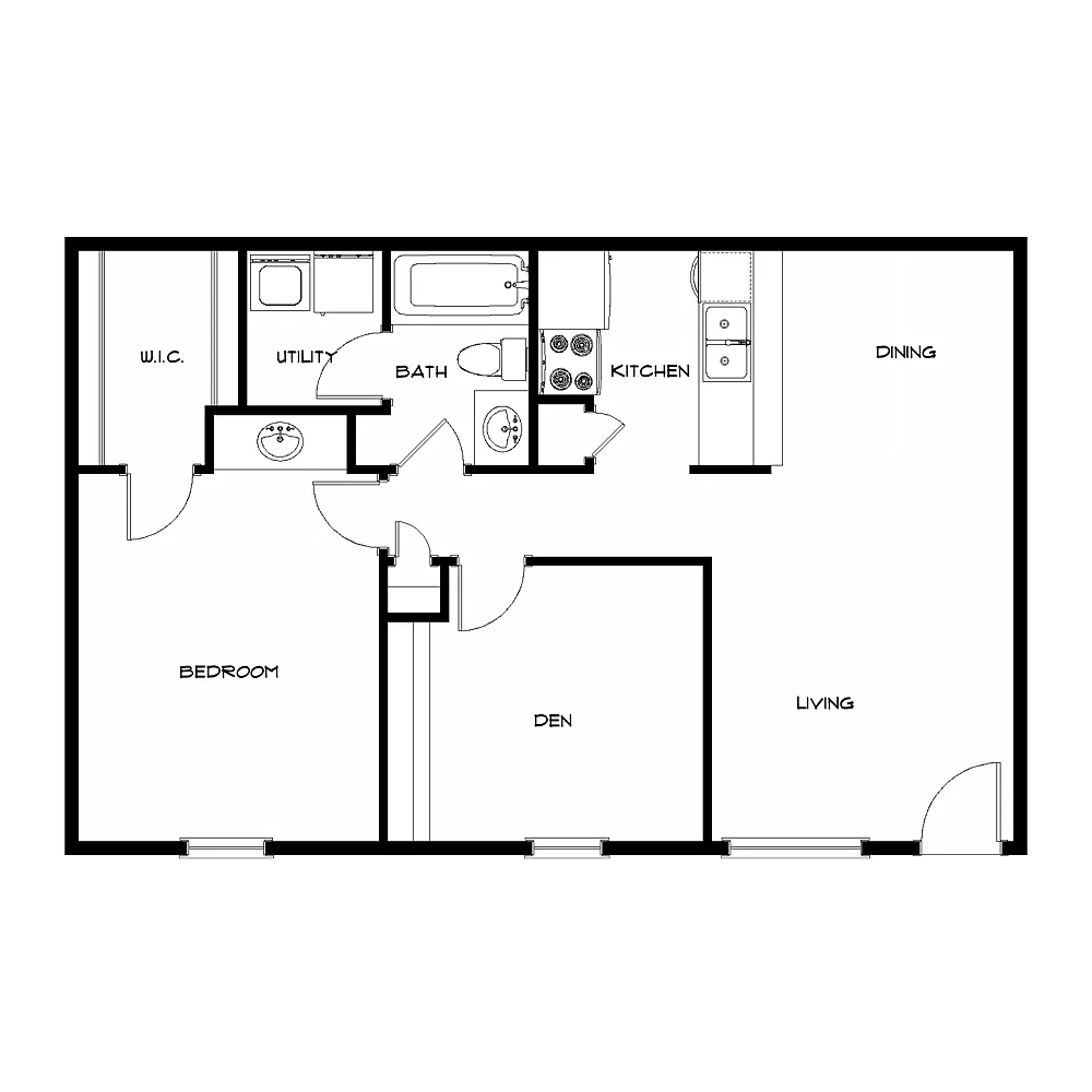 Floor plan E