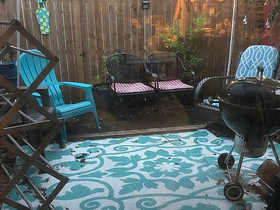 Back patio