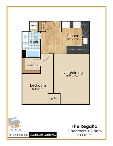 Floor plan The Regatta-View
