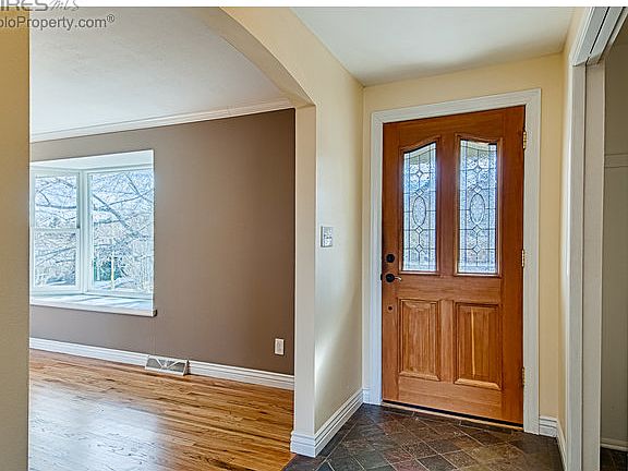 Slate tile entry