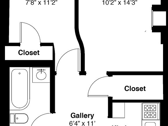 3rd image of 353 E 50th St APT 4R