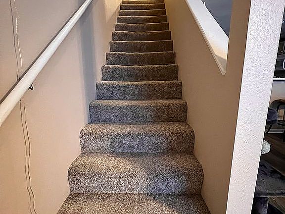Stairs from front door