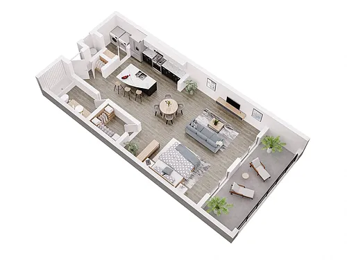Floor plan Studio