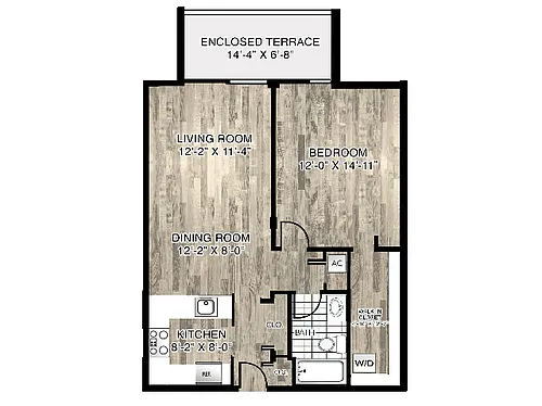 Floor plan Model A