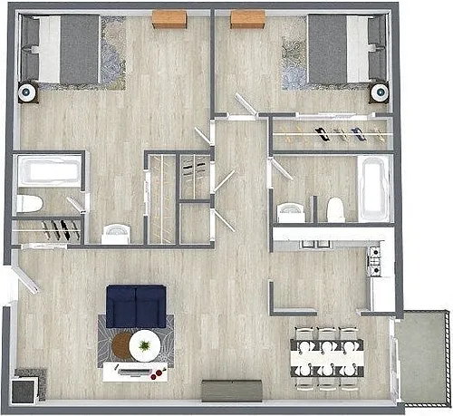 Floor plan B2
