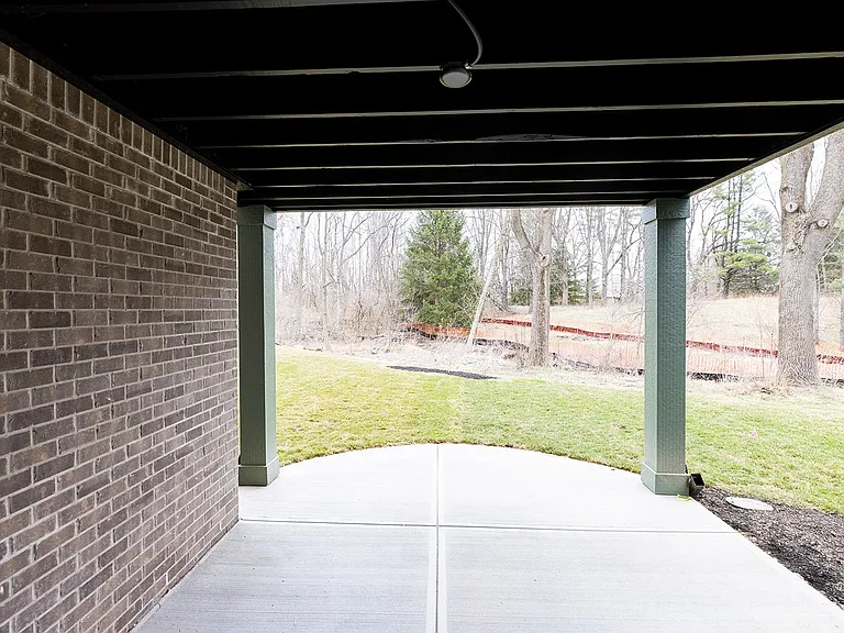 Covered patio. Walk out basement.