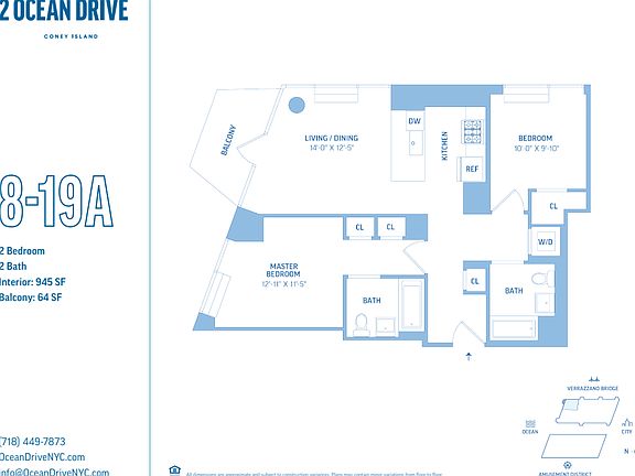 2nd image of 1 Ocean Dr #W11a