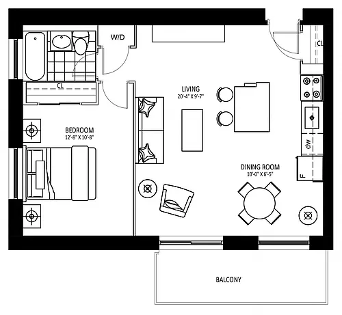 Floor plan 304