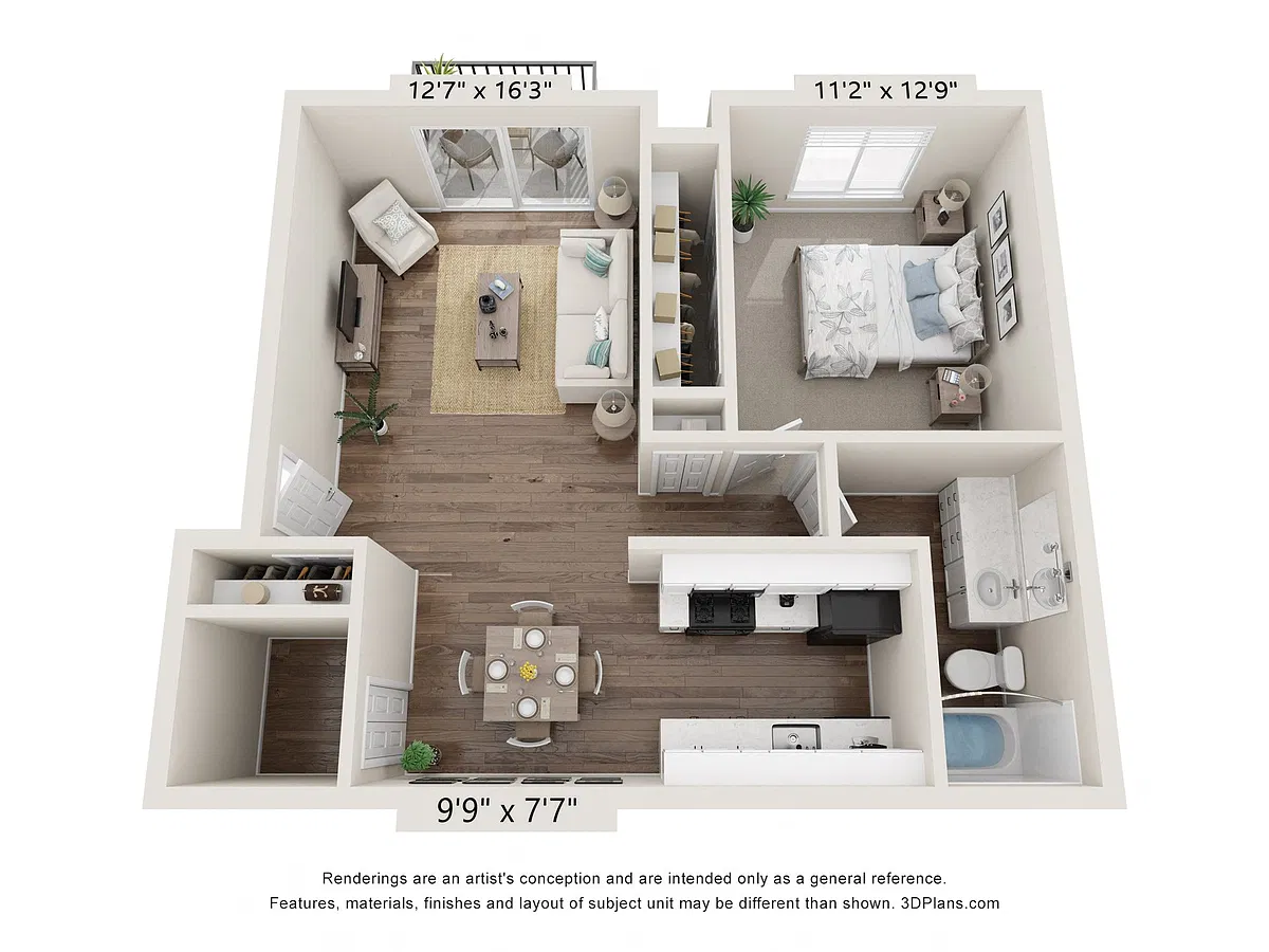 Floor plan Magnolia at Golden Gate