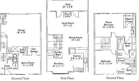Colorado Town Floor plan