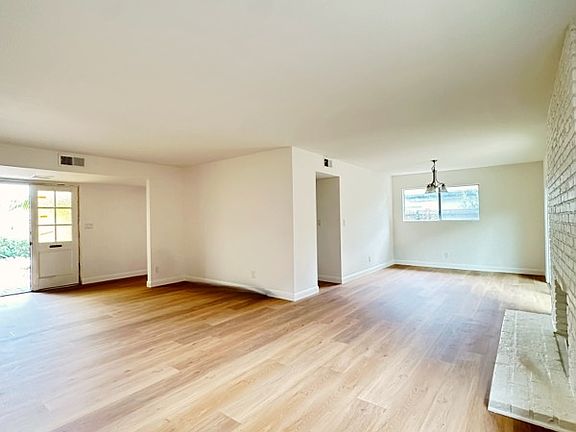 Main Entrance on left, facing into Living Room space