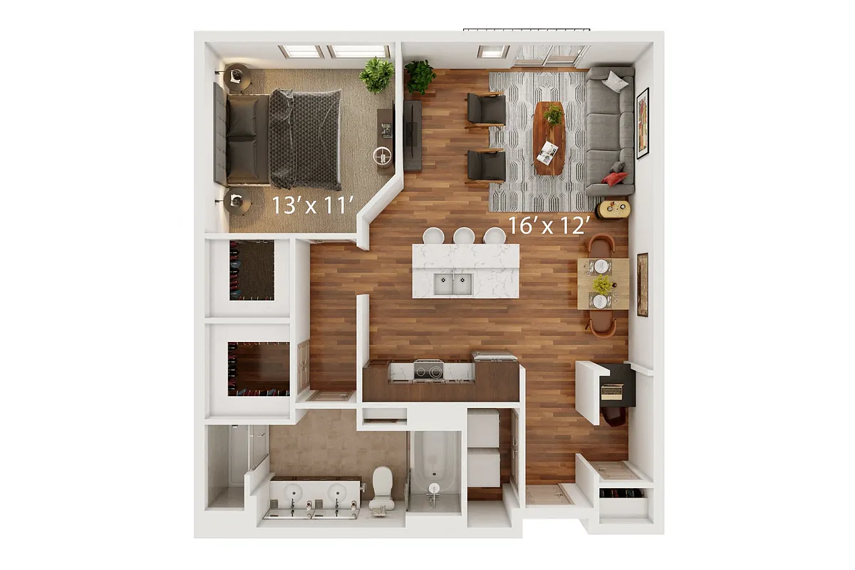 Floor plan D