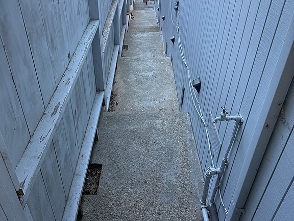 Motion lit walkway