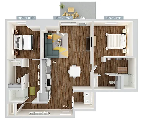 Floor plan B13V-1129