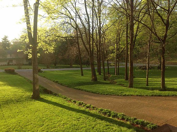 View from front door