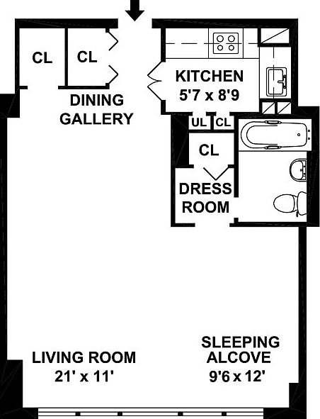2nd image of 77 E 12th St APT 12E