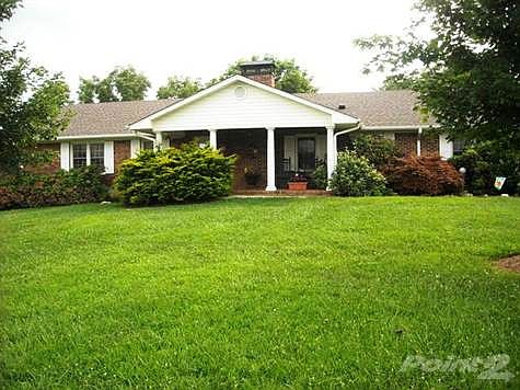 Maintenance free 4 sided brick with vinyl trim