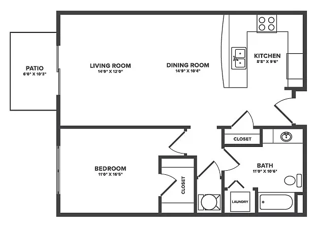 Floor plan Devereux