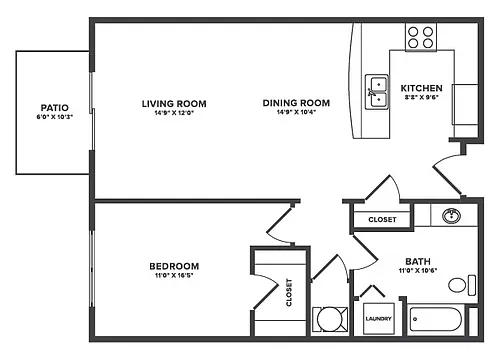 Floor plan Devereux