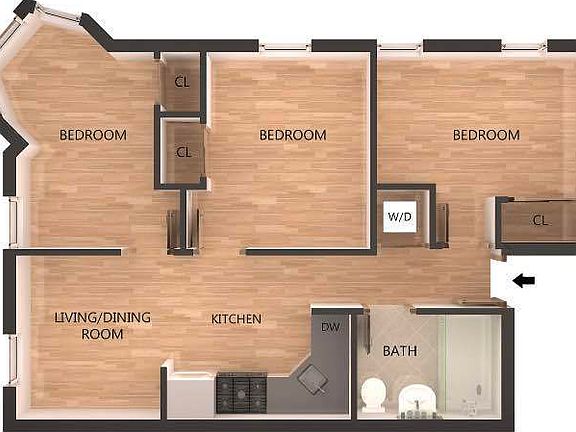 2nd image of 414 4th Ave APT 4L