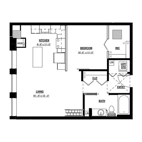 Floor plan A19-L