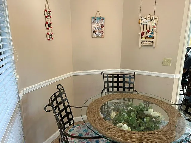 Dinette in the kitchen