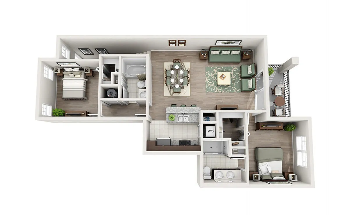 Floor plan The Eucalyptus