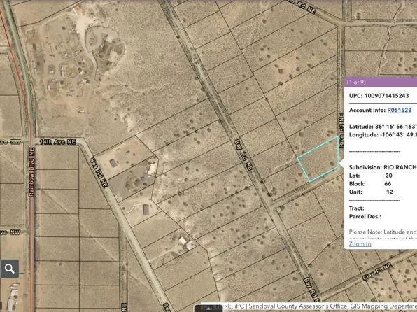 1415 Ribe Ct NE, Rio Rancho, NM 87144