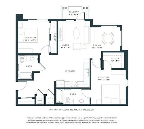Floor plan B1