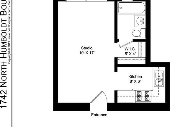 2nd image of 1742 N Humboldt Blvd APT 104